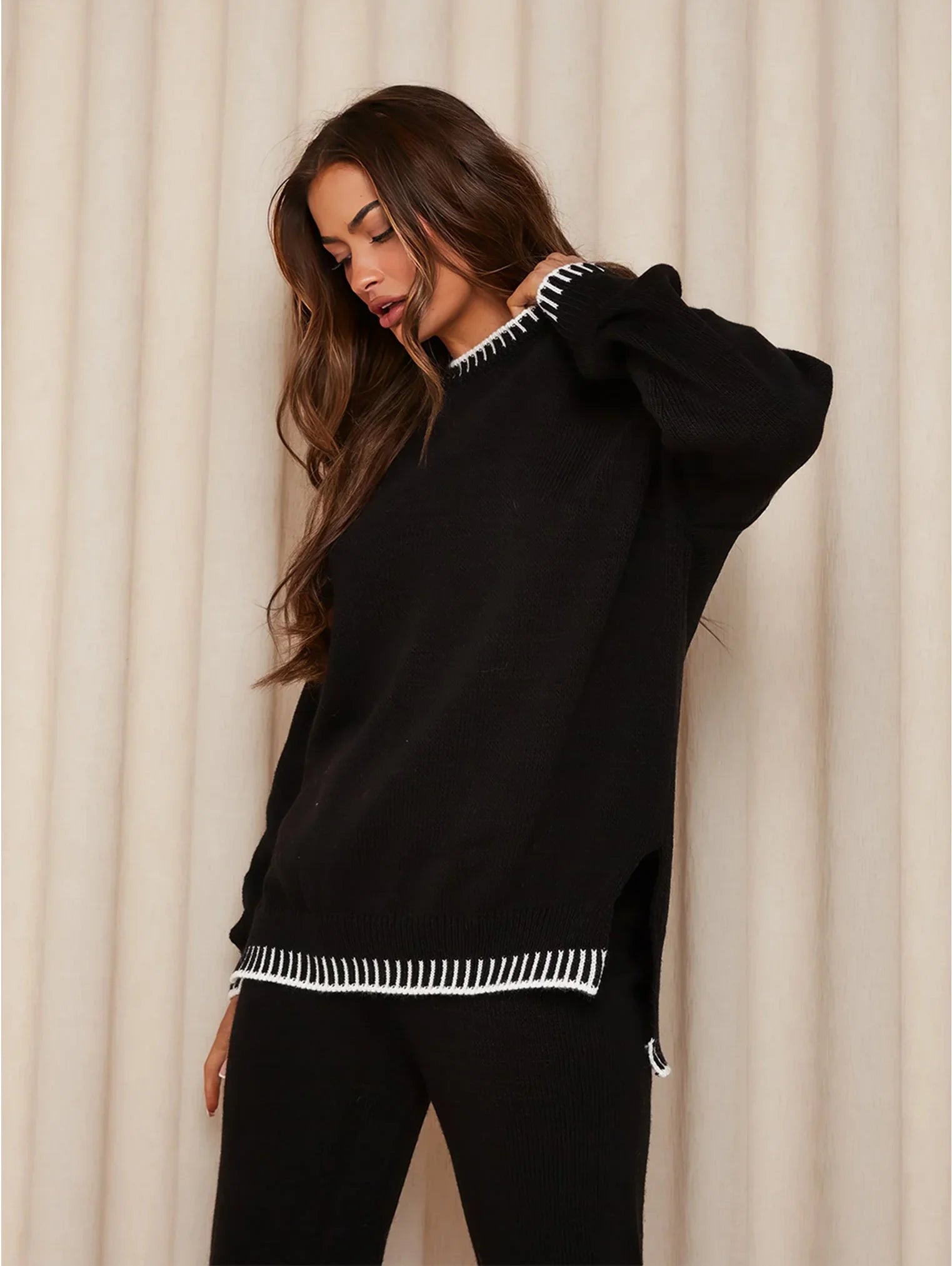 Cozy Lounge Set - Black