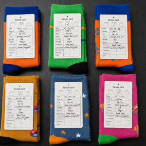 Vilora Fashion Assorted Colourful Crew Socks – 6 Pair Pack