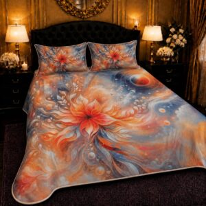 3 PCS DIGITAL BED SHEET SET 10-Vilora Fashion
