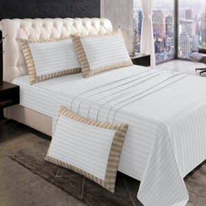 5 PCS DIGITAL BED SHEET SET 5-Vilora Fashion