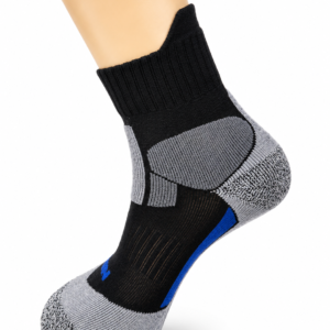 Black, Grey & Blue Performance Ankle Socks – Vilora Fashion