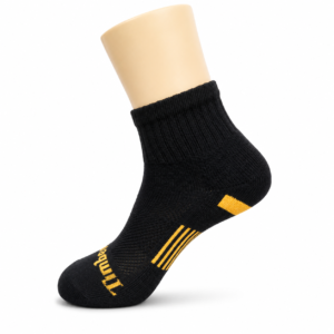 Black & Orange Performance Ankle Socks – Vilora Fashion