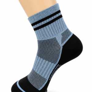 Black & Sky Blue Sport Ankle Socks – Vilora Fashion