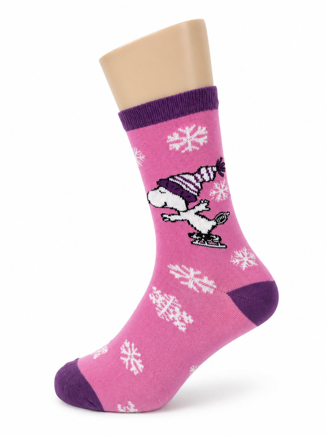 Pink Winter Cartoon Print Crew Socks – Vilora Fashion