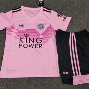 Kids Custom Football Jersey & Shorts Set – Pink Soccer Uniform Vilora Fashion