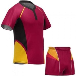 Maroon Quick-Dry Sports T-Shirt & Shorts Set – Premium Athletic Wear Vilora Fashion