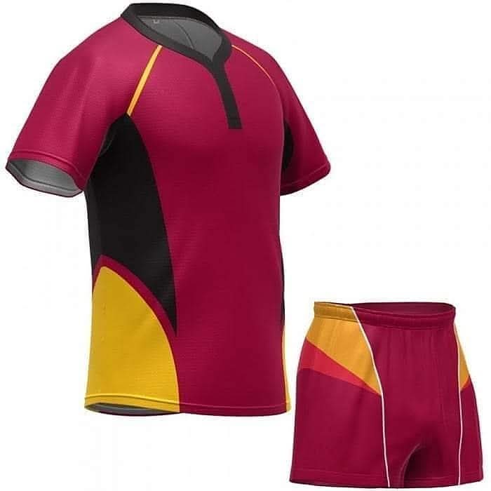 Maroon Quick-Dry Sports T-Shirt & Shorts Set – Premium Athletic Wear Vilora Fashion